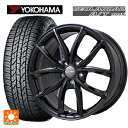 プジョー 5008(P87系)用 225/60R17 99H ヨコハマ ジオランダー A/T G015 ブラックレター 正規品 ユーロテック VPライン グロスブラック 新品サマータイヤホイール 4本セット