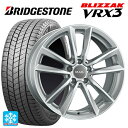 【4/14 20時〜 最大3万円OFFクーポン】メルセデスベンツ Cクラス(W205)用 225/55R16 99Q XL ブリヂストン ブリザック VRX3 正規品 マック ブレーメン シルバー 新品スタッドレスタイヤホイール 4本セット