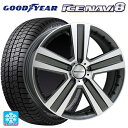 メルセデスベンツ Eクラスオールテレイン(W213)用 245/45R19 100Q XL グッドイヤー アイスナビ8 ユーロプレミアム ヴェルナー ガンメタポリッシュ 新品スタッドレスタイヤホイール 4本セット