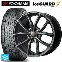 トヨタ アルファード(30系)用 2024年製 245/40R19 98Q ヨコハマ アイスガード7(IG70) ユーロテック MPライン マットチタニウム 新品スタッドレスタイヤホイール 4本セット(2)