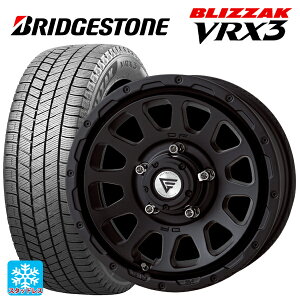 在庫有り スズキ ジムニーシエラ(74系)用 215/70R16 100Q ブリヂストン ブリザック VRX3 # 正規品 デルタフォース オーバル マットブラック 新品スタッドレスタイヤホイール 5本セット