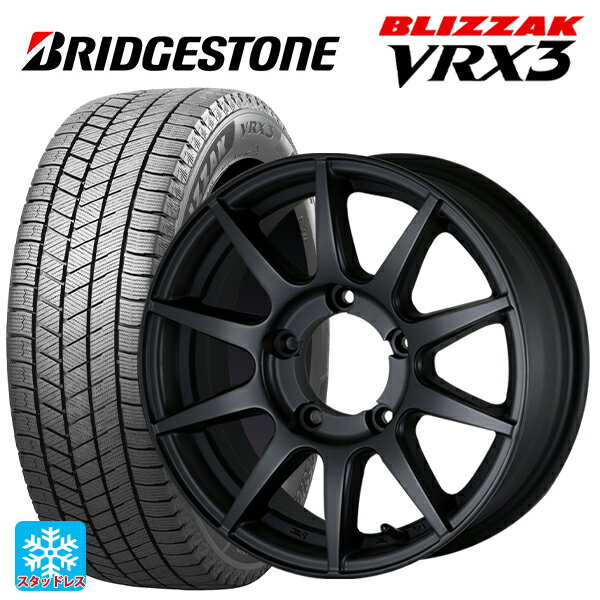 【8/4 20時〜 最大3万円OFFクーポン】215/70R16 100Q ブリヂストン ブリザック VRX3 正規品 ドゥオール CST ゼロワンハイパー XJ FBK 16-5.5J 国産車用 スタッドレスタイヤホイール4本セット