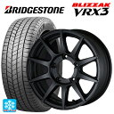 【2/17〜 最大3万円OFFクーポン】225/70R16 103Q ブリヂストン ブリザック VRX3 正規品 ドゥオール CST ゼロワンハイパー XJ FBK 16-5.5J 国産車用 スタッドレスタイヤホイール4本セット