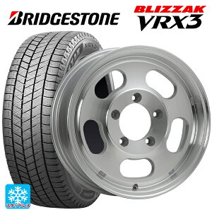 スズキ ジムニー(64系)用 215/70R16 100Q ブリヂストン ブリザック VRX3 # 正規品 エクストリームJ Dスロット ポリッシュ 新品スタッドレスタイヤホイール 5本セット