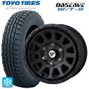 【4/30限定 最大3万円OFFクーポン】トヨタ ランドクルーザープラド(150系)用 265/70R17 112Q トーヨー オブザーブ W/T-R デルタフォース オーバル # マットブラック 新品スタッドレスタイヤホイール 4本セット