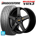 【10/27 10:59迄 全品P5倍&クーポン】ニッサン エクストレイル(32系)用 2024年製 225/65R17 102Q ブリヂストン ブリザック VRX3 正規品 # エムアイディー MID エクスクルーシブ 050F セミグロスガンメタ 新品スタッドレスタイヤホイール 4本セット