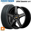 【5/3〜5/6 最大3万円OFFクーポン】スバル レガシィアウトバック(BS系)用 225/65R17 102H トーヨー オープンカントリー UT エムアイディー MID エクスクルーシブ 050F セミグロスガンメタ 新品サマータイヤホイール 4本セット(2)