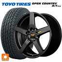 ミツビシ アウトランダー(5LA GNOW)用 235/60R18 103H トーヨー オープンカントリー A/T EX ホワイトレター ＃ RMP 050F セミグロスガンメタ 新品サマータイヤホイール 4本セット