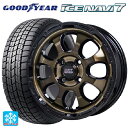 【4/30限定 最大3万円OFFクーポン】165/55R14 72Q グッドイヤー アイスナビ7(限定) ホットスタッフ マッドクロス グレイス BRC/BK 14-4.5J 国産車用 スタッドレスタイヤホイール4本セット