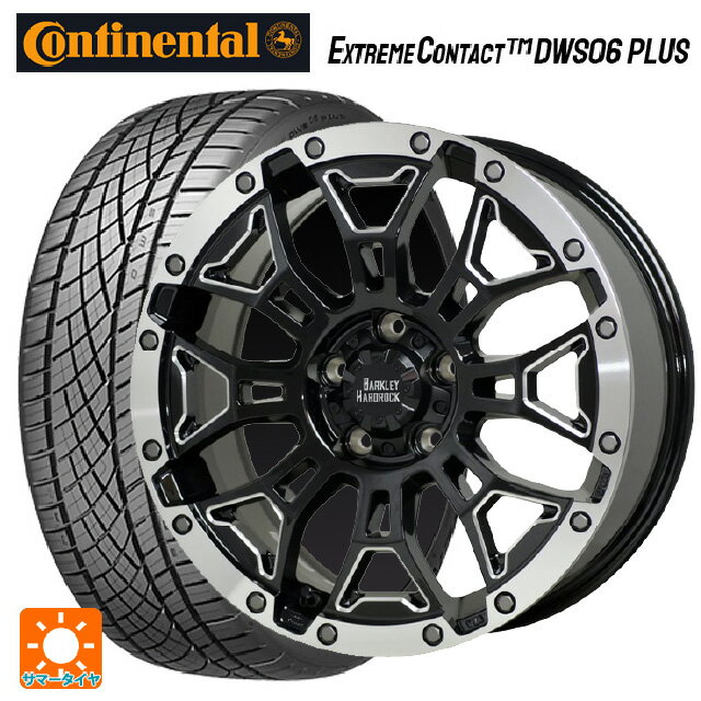 225/40R18 92Y XL コンチネンタル エクストリームコンタクト DWS06プラス 正規品 ホットスタッフ バークレイハードロック エルバート BSM/P 18-7.5J 国産車用 サマータイヤホイール4本セット