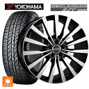 メルセデスベンツ Gクラス(W463)用 265/60R18 110H ヨコハマ ジオランダー A/T G015 ブラックレター マック クローネ ブラックミラー 新品サマータイヤホイール 4本セット