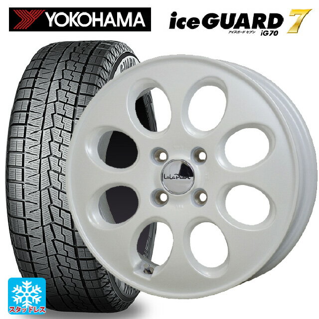165/60R14 75Q ヨコハマ アイスガード7(IG70) ホットスタッフ ララパーム オーバル PW 14-4.5J 国産車用 スタッドレスタイヤホイール4本セット