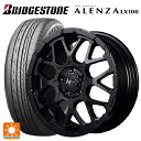 225/60R18 100H ブリヂストン アレンザLX100 正規品 # マルカサービス ナイトロパワー M28バレットエス セミグロスブラック 18-7J 国産車用 サマータイヤホイール4本セット