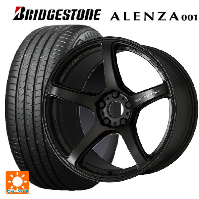ホンダ ZR-V(RZ4)用 225/55R18 98V ブリヂストン アレンザ001 正規品 ワーク エモーション T5R MGK 新品サマータイヤホイール 4本セット
