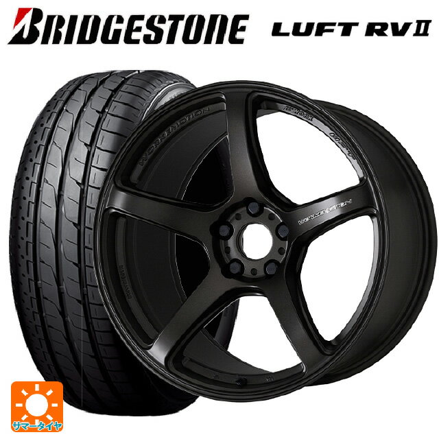 ホンダ ZR-V(RZ4)用 2024年製 215/60R17 96H ブリヂストン ルフトRV2(日本製) 正規品 # エモーション T5R MGK 新品サマータイヤホイール 4本セット