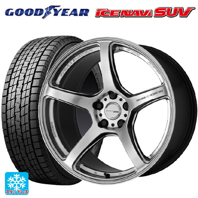ミツオカ バディ()用 235/65R17 108Q XL グッドイヤー アイスナビ SUV ワーク エモーション T5R GSL 新品スタッドレスタイヤホイール 4本セット