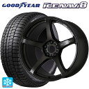 245/45R19 100Q XL グッドイヤー アイスナビ8 ワーク エモーション T5R MGK 19-8.5J 国産車用 スタッドレスタイヤホイール4本セット