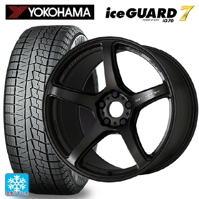 ホンダ ZR-V(RZ4)用 225/60R17 99Q ヨコハマ アイスガード7(IG70) エモーション T5R MGK 新品スタッドレスタイヤホイール 4本セット