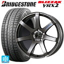 スバル レヴォーグ(VN系)用 215/50R17 91Q ブリヂストン ブリザック VRX2 正規品 エンケイ パフォーマンスライン PF07 DS 新品スタッドレスタイヤホイール 4本セット(2)