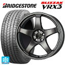 245/45R19 102Q XL ブリヂストン ブリザック VRX3 正規品 エンケイ パフォーマンスライン PF05 DS 19-8.5J 国産車用 スタッドレスタイヤホイール4本セット