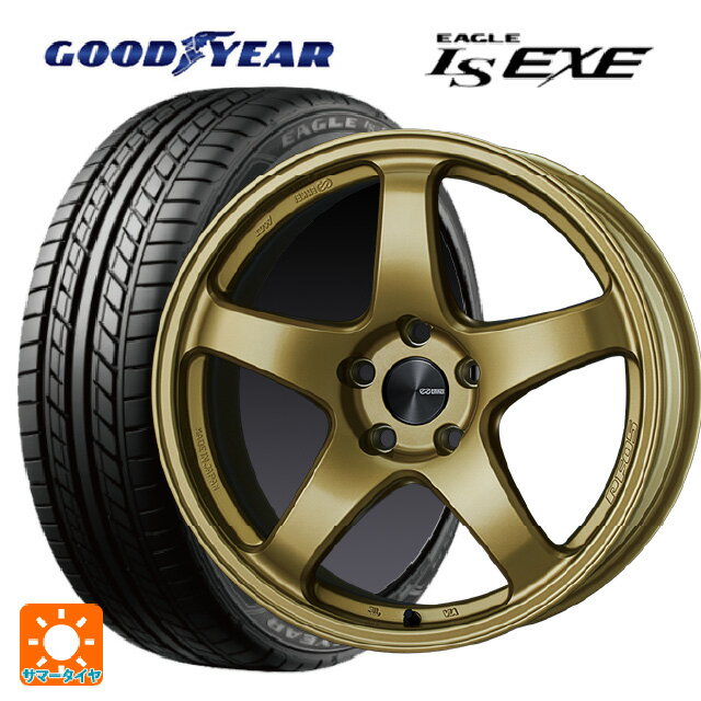 【5/9 20時〜 最大3万円OFFクーポン】225/35R19 88W XL グッドイヤー イーグル LS EXE # エンケイ パフォーマンスライン PF05 GO 19-8J 国産車用 サマータイヤホイール4本セット