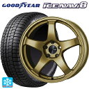 195/65R16 92Q グッドイヤー アイスナビ8 エンケイ パフォーマンスライン PF05 GO 16-6.5J 国産車用 スタッドレスタイヤホイール4本セット(2)