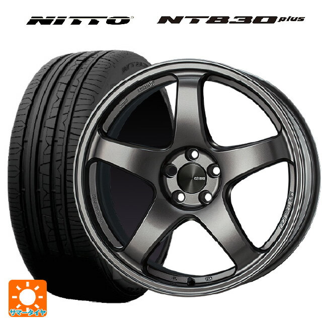 ホンダ ステップワゴン(RP6~8)用 225/40R18 92Y ニットー NT830 プラス エンケイ パフォーマンスライン PF05 DS 新品サマータイヤホイール 4本セット