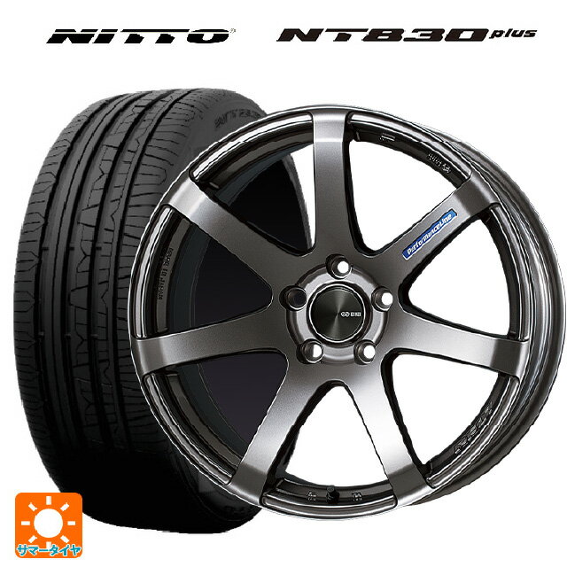 ホンダ ZR-V(RZ4)用 215/55R17 98W ニットー NT830 プラス エンケイ パフォーマンスライン PF07 DS 新品サマータイヤホイール 4本セット
