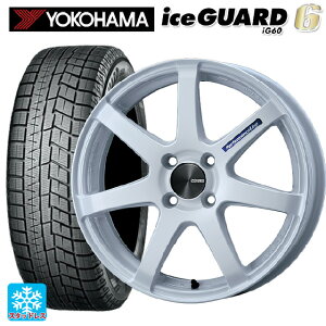 【5/9 20時〜 最大3万円OFFクーポン】165/55R15 75Q ヨコハマ アイスガード6(IG60) # エンケイ パフォーマンスライン PF07 WH 15-5J 国産車用 スタッドレスタイヤホイール4本セット