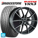 メルセデスベンツ GLA(H247)用 235/55R18 100Q ブリヂストン ブリザック VRX3 正規品 マック アルジェントFF ガンメタリックミラー 新品スタッドレスタイヤホイール 4本セット