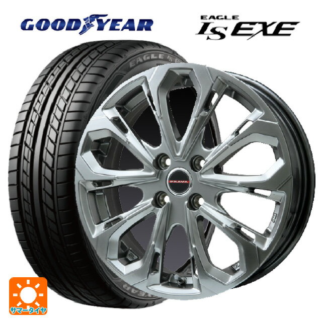 165/45R16 74W XL グッドイヤー イーグル LS EXE # ビックウェイ レイシーン プラバ 5X CHS 16-5J 国産車用 サマータイヤホイール4本セット