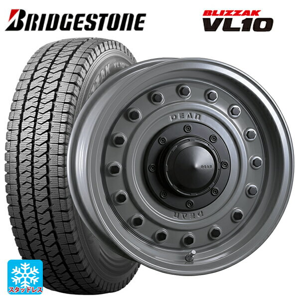 【5/27 1:59迄 最大3万円OFFクーポン】2024年製 145/80R12 80/78N ブリヂストン ブリザック VL10 正規品 クリムソン ディーン コロラド スティールグレー 12-4J 国産車用 スタッドレスタイヤホイール4本セット