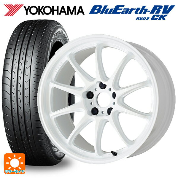 165/65R15 81S ヨコハマ ブルーアース RV03CK ワーク エモーション ZR10 AZW 15-6J 国産車用 サマータイヤホイール4本セット