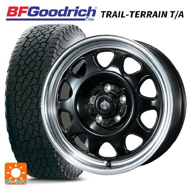 ミツオカ バディ()用 245/70R16 111T XL BFグッドリッチ トレイルテレーン T/A ホワイトレター # 正規品 ランドフット SWZ グロスブラックリムポリッシュ 新品サマータイヤホイール 4本セット