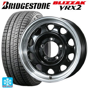 215/65R16 98Q ブリヂストン ブリザック VRX2 正規品 トピー ランドフット SWZ グロスブラックリムポリッシュ 16-5.5J 国産車用 スタッドレスタイヤホイール4本セット