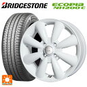 【10/27 10:59迄 全品P5倍&クーポン】165/65R14 79S ブリヂストン エコピア NH200C 正規品 ホットスタッフ ララパーム KC8 WH 14-4.5J 国産車用 サマータイヤホイール4本セット