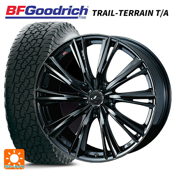 245/65R17 111T XL BFグッドリッチ トレイルテレーン T/A ホワイトレターウェッズ レオニス WX BMC1 17-7J国産車用 サマータイヤホイール4本セット 取付店直送可