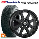 トヨタ RAV4(50系)用 245/65R17 111T XL BFグッドリッチ トレイルテレーン T/A ホワイトレター # エクストリームJ Flat Black 新品サマータイヤホイール4本セット