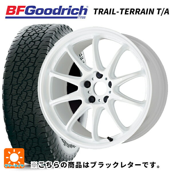 215/60R17 96H BFグッドリッチ トレイルテレーン T/A ブラックレター 正規品 ワーク エモーション ZR10 AZW 17-7J 国産車用 サマータイヤホイール4本セット