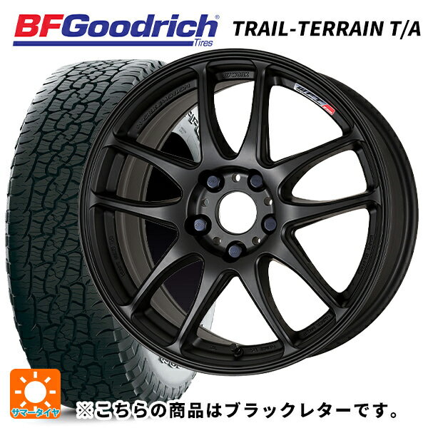 ホンダ ZR-V(RZ4)用 215/60R17 96H BFグッドリッチ トレイルテレーン T/A ブラックレター 正規品 ワーク エモーション CR極 MBL 新品サマータイヤホイール 4本セット