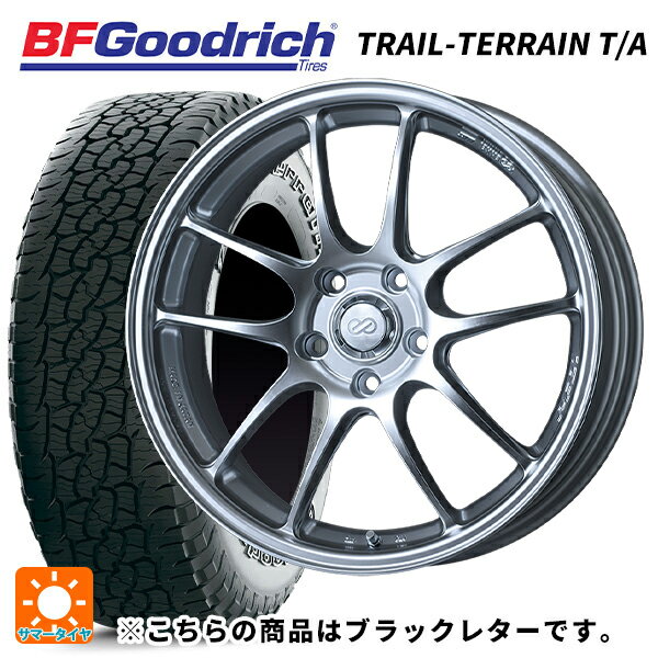 ホンダ ZR-V(RZ4)用 225/60R17 99H BFグッドリッチ トレイルテレーン T/A ブラックレター 正規品 エンケイ パフォーマンスライン PF01 スパークルシルバー 新品サマータイヤホイール 4本セット
