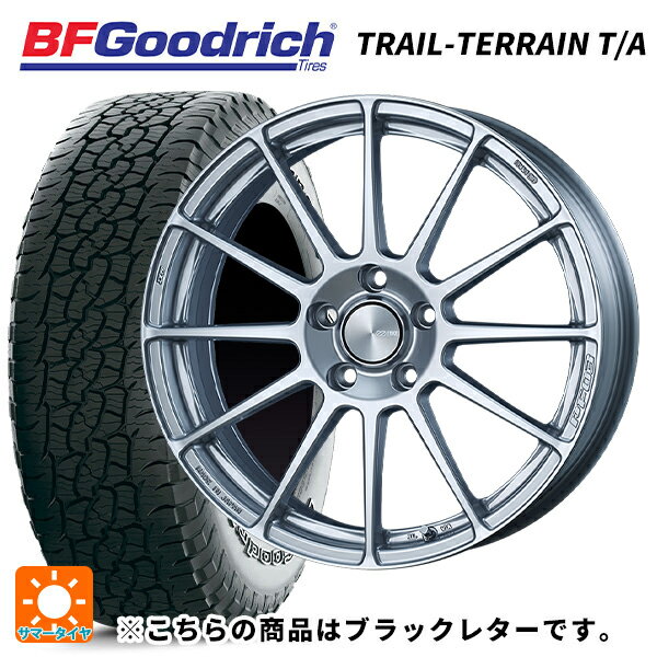 ホンダ ZR-V(RZ4)用 225/55R18 102H XL BFグッドリッチ トレイルテレーン T/A ブラックレター 正規品 パフォーマンスライン PF03 スパークルシルバー 新品サマータイヤホイール 4本セット