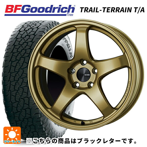 ホンダ ZR-V(RZ4)用 225/55R18 102H XL BFグッドリッチ トレイルテレーン T/A ブラックレター 正規品 エンケイ パフォーマンスライン PF05 GO 新品サマータイヤホイール 4本セット