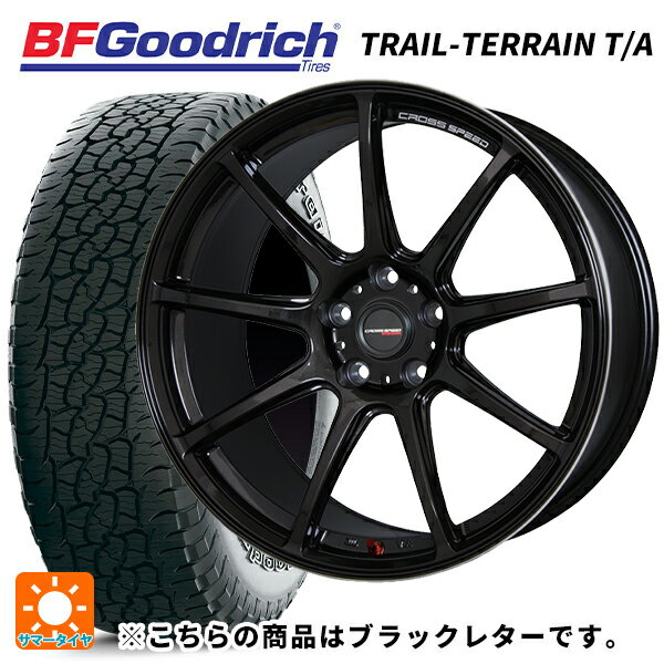 ホンダ ZR-V(RZ4)用 215/60R17 96H BFグッドリッチ トレイルテレーン T/A ブラックレター 正規品 ホットスタッフ クロススピード ハイパーエディション RS9 GGM 新品サマータイヤホイール 4本セット