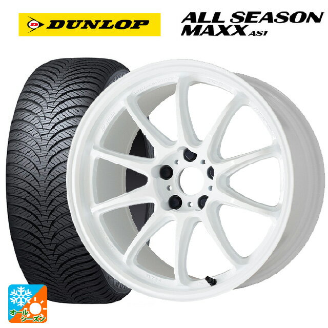 スズキ ハスラー(MR52/92S)用 175/65R15 84H ダンロップ オールシーズン マックスAS1 エモーション ZR10 AZW 新品オールシーズンタイヤホイール 4本セット 1