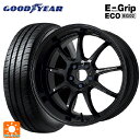 225/45R18 95W XL グッドイヤー エフィシェントグリップ エコ EG02 ワーク エモーション D9R BLK 18-7.5J 国産車用 サマータイヤホイール4本セット