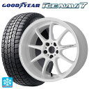 ホンダ ZR-V(RZ4)用 215/60R17 96Q グッドイヤー アイスナビ7 エモーション D9R WHT 新品スタッドレスタイヤホイール 4本セット