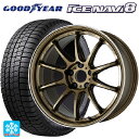 トヨタ ハリアー(80系)用 2024年製 225/60R18 100Q グッドイヤー アイスナビ8 # ワーク エモーション ZR10 HGLC 新品スタッドレスタイヤホイール 4本セット