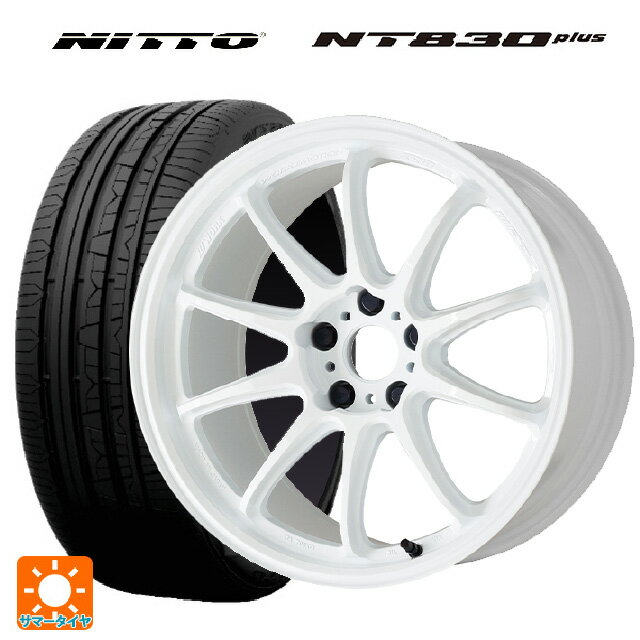 【6/22 20時〜 全品P5倍＆クーポン】165/45R16 74W XL ニットー NT830 プラス ワーク エモーション ZR10 AZW 16-5.5J 国産車用 サマータイヤホイール4本セット
