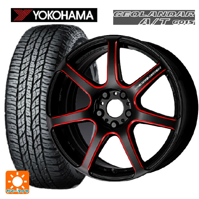 165/55R15 75H ヨコハマ ジオランダー A/T G015 ブラックレター ワーク エモーション T7R BRM 15-5J 国産車用 サマータイヤホイール4本セット